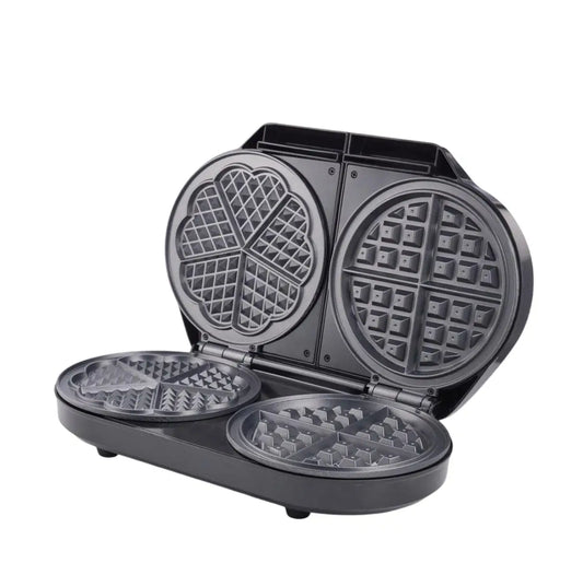 Gorenje | Mini Grill, Waffle plate | WM1400SB | Electric Grill | 1400 W | Diameter 18 cm | Black