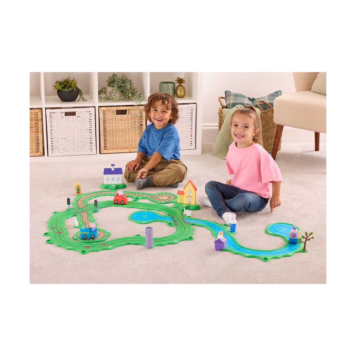 Peppa Pig | Coffret de jeu « Tourne-toi dans le monde de Peppa »