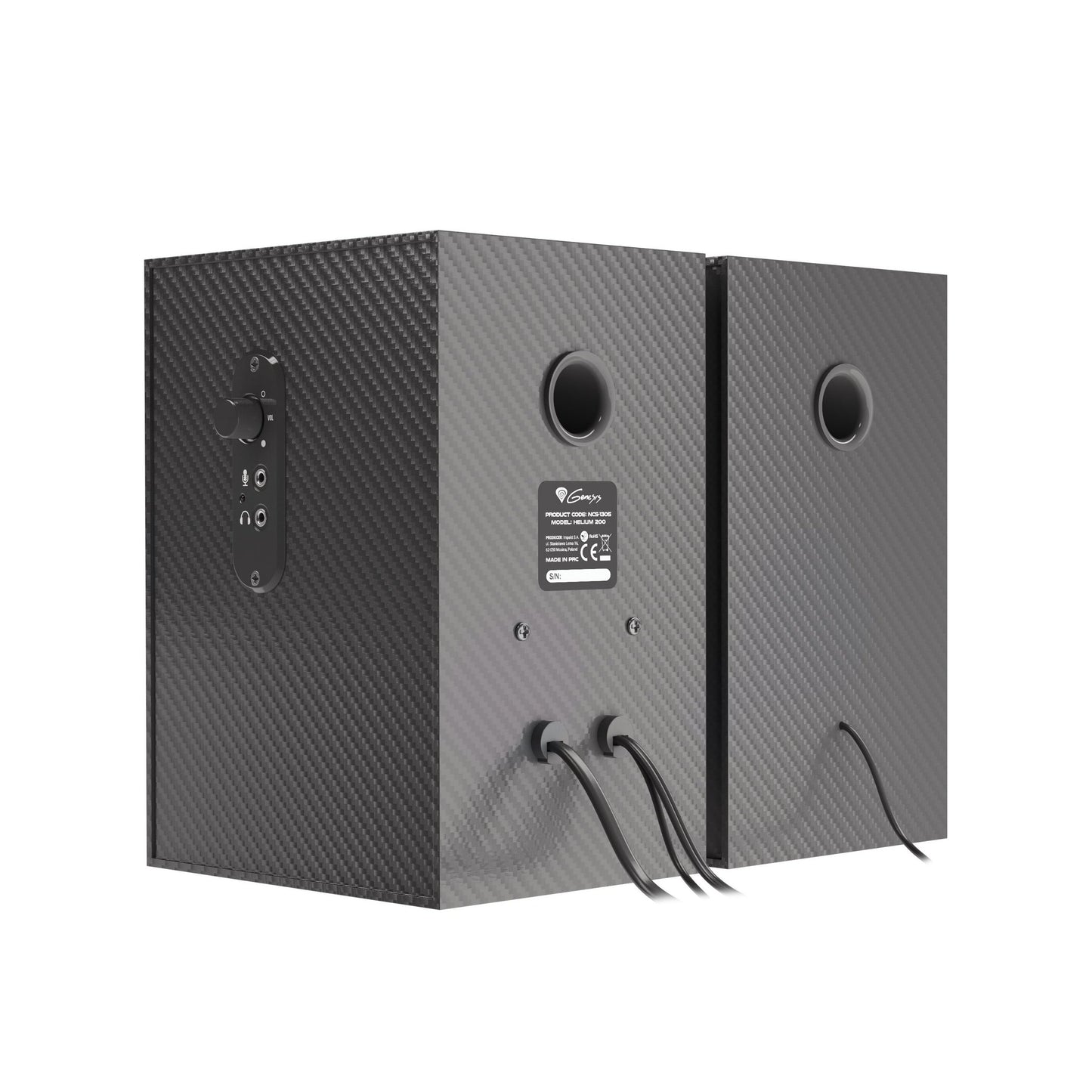 Genesis | Helium 200 | Gaming Speakers | 4 Ω | Black