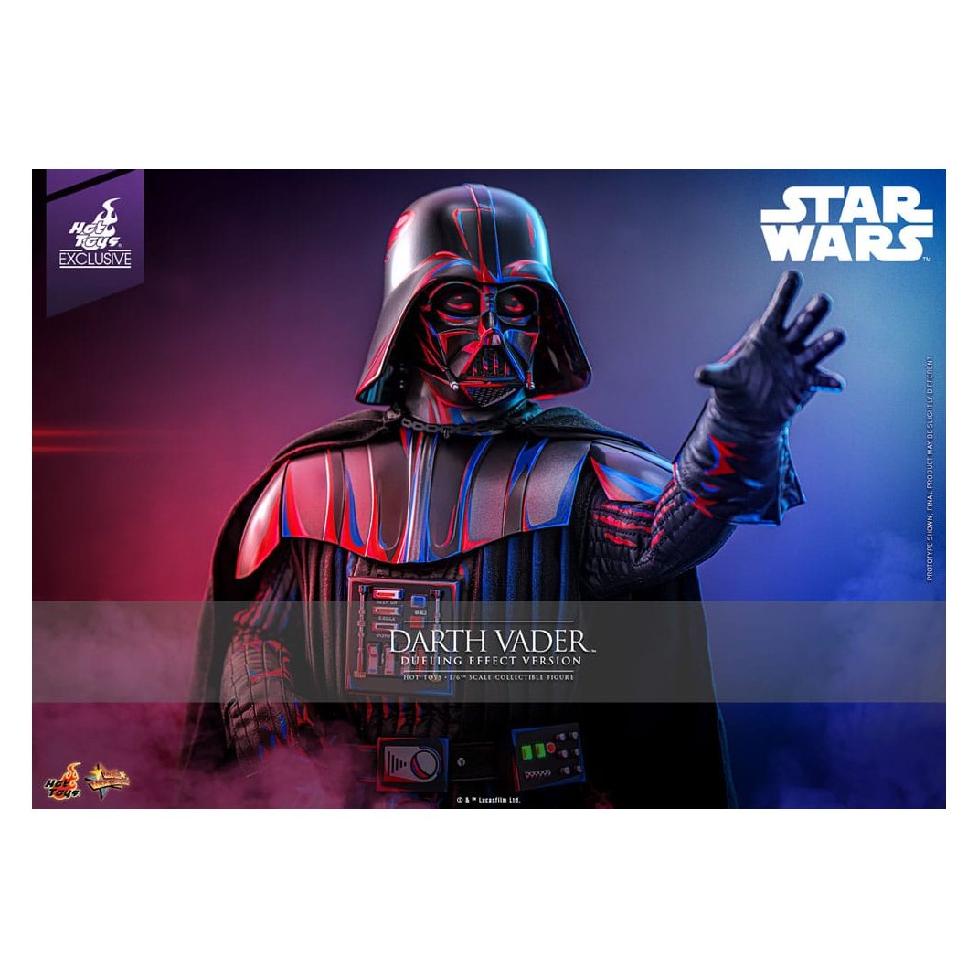 Star Wars Movie Masterpiece Action Figure 1/6 Darth Vader (Dueling Effect Version) Hot Toys Exclusive 35 cm