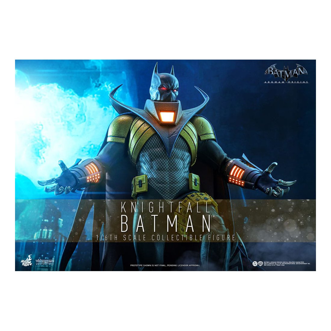 Batman: Arkham Origins Videogame Masterpiece Action Figure 1/6 Knightfall Batman 32 cm