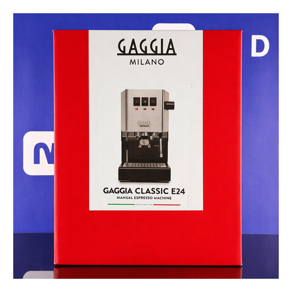 Gaggia | Classic E24 | Semi-automatic Coffee Machine | Cherry Red