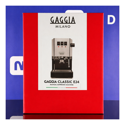 Gaggia | Classic E24 | Semi-automatic Coffee Machine | Cherry Red