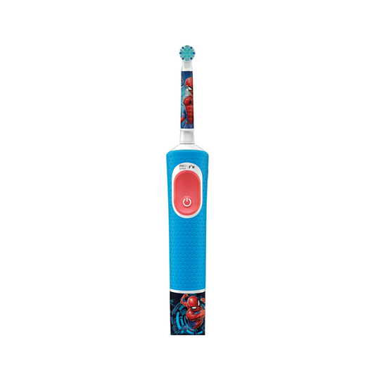 Oral-B | Electric Toothbrush with Travel Case | Vitality PRO Kids Spiderman | Rechargeable | For children | Number of brush heads included 1 | Blue