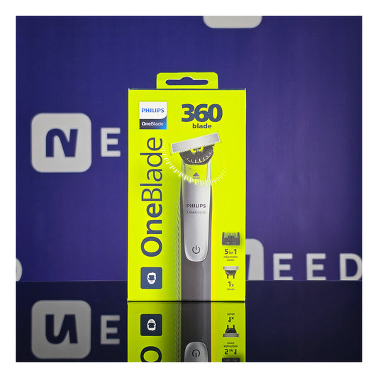 Philips | QP2734/23 | OneBlade 360 | 60 Min. | Nass & Trocken | Grün/Grau