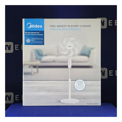 Midea | FS40-23MT | Standventilator | 50W | 40cm | 7 Flügel | Weiß