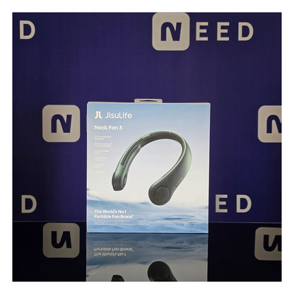 JisuLife | Neck Fan 3 Dark Green | 5 W | 5 wind modes | Dark Green