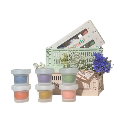 Noonchi Organic Play Dough Set 03 Botanical
