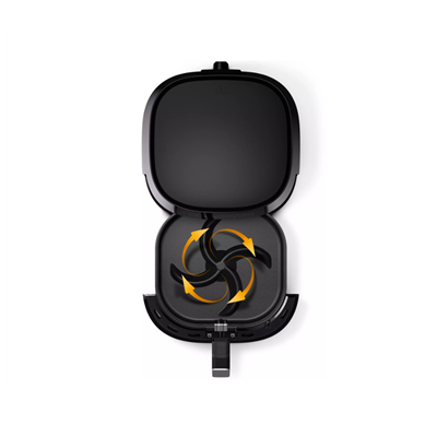 Philips | Air Fryer | Essential HD9280/70 | Power 2000 W | Capacity 6.2 L | Rapid Air technology | Black