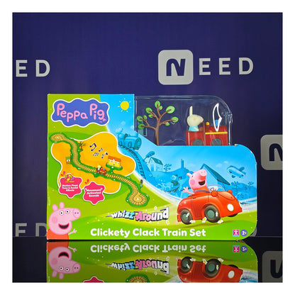 Circuit de train Peppa Pig avec train sonore | 2 ans et +