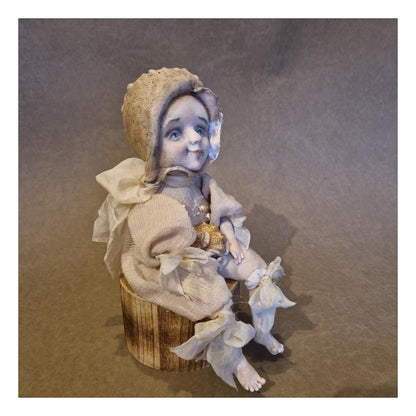 Unique Artistic Doll | Handmade | Sea Shell Doll