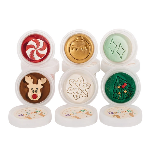 Noonchi Organic Play Dough Set 06 Xmas