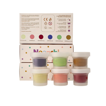 Coffret Signature de pâte à modeler biologique Noonchi 01