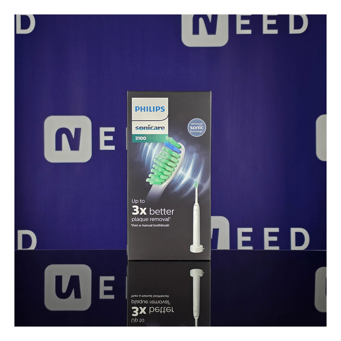 Philips | Brosse à dents électrique | HX3651/13 Sonicare Série 2100 | Pour adultes | Blanc