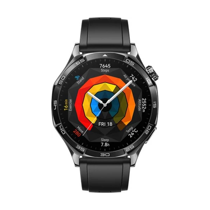 Huawei Watch GT | 5 | Smart watch | Stainless steel | 46 mm | Black | Dustproof | Waterproof