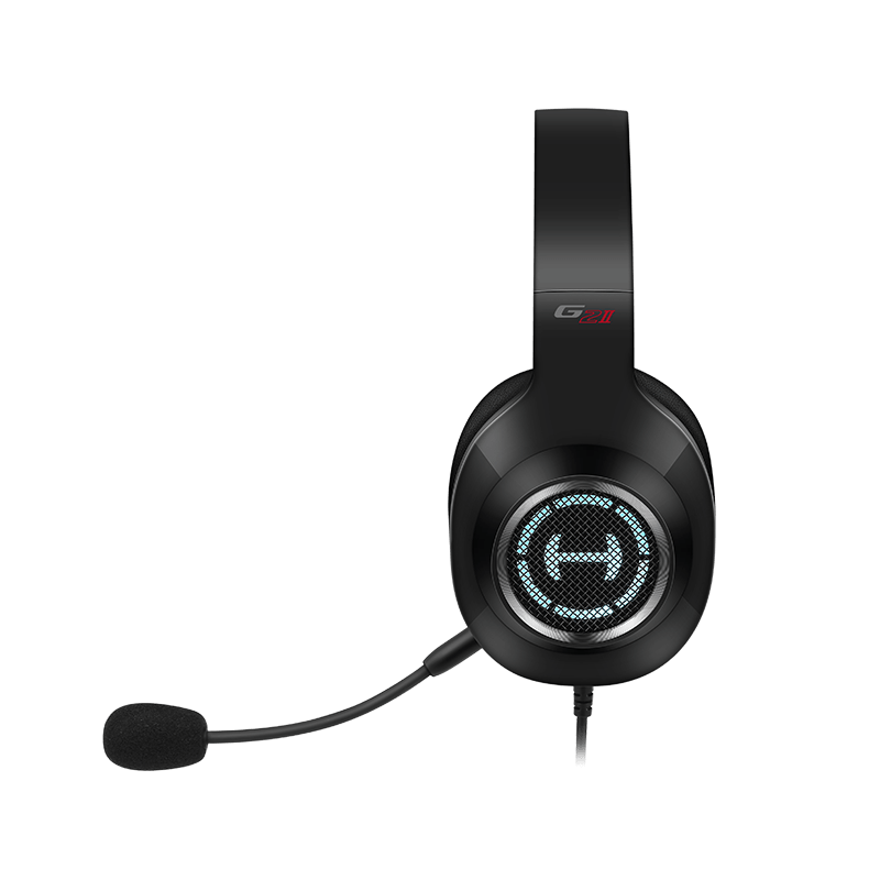 Edifier | Gaming Headset | G2 II | Wired | Over-ear | Microphone | Noise canceling | Black/Red