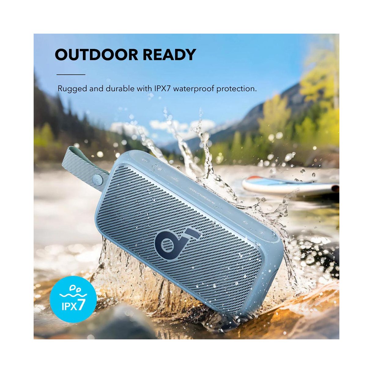 Anker Soundcore | Portable Bluetooth Speaker | Motion 300 | 30 W | Bluetooth | Frost Blue | Portable | Wireless connection