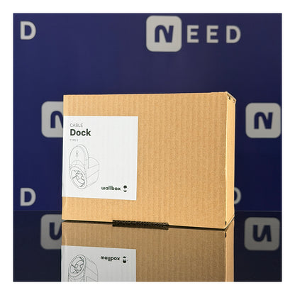 Wallbox | Support de câble Type 2 | CBLDOCK-T2-W | Noir | Blanc