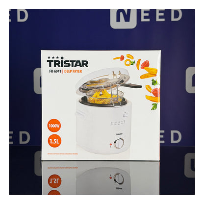 Tristar | Friteuse | FR-6941 | 1000 W | Capacité 1,5 L | Blanc