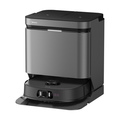 Midea Robot Vacuum Cleaner | V15 | Wet&Dry | 5200 mAh | Dust capacity 3 L | 16200 Pa | Black