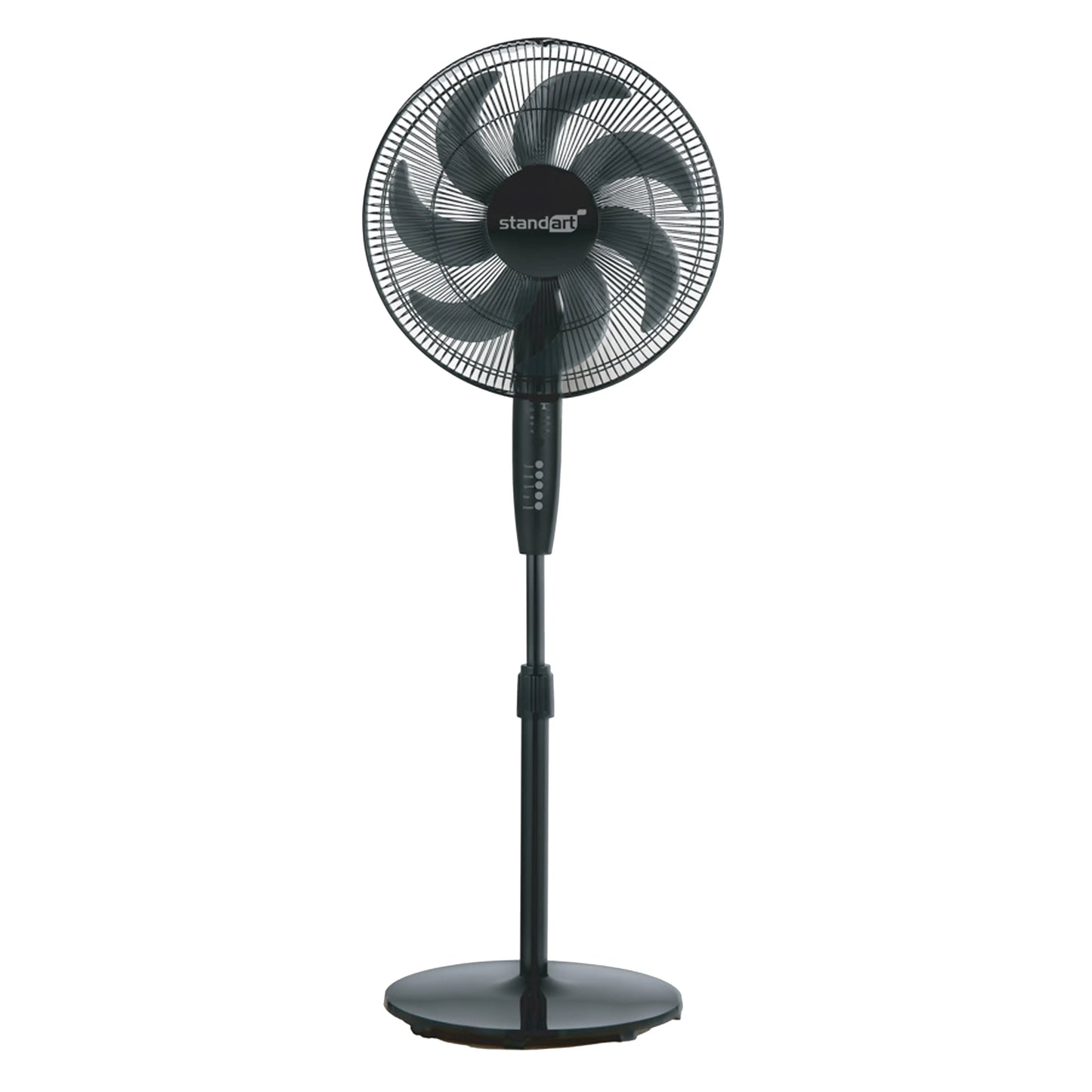 Standart FS40-24ER Pedestal Fan | 40 cm | 50 W | Black