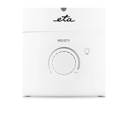 ETA Humidifier | ETA362990000 MOISTY | 40 m³ | 25 W | Water tank capacity 5 L | Ultrasonic technology | White