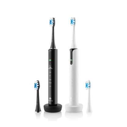 ETA Set of Electric Toothbrushes | ETA270990000 Sonetic | Rechargeable | For adults | Number of brush heads included 4 | Number of teeth brushing modes 5 | Black/White