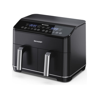 Sharp | Air Fryer | AF-GD82AE-B | Power 1800 W | Capacity 8 L | Black