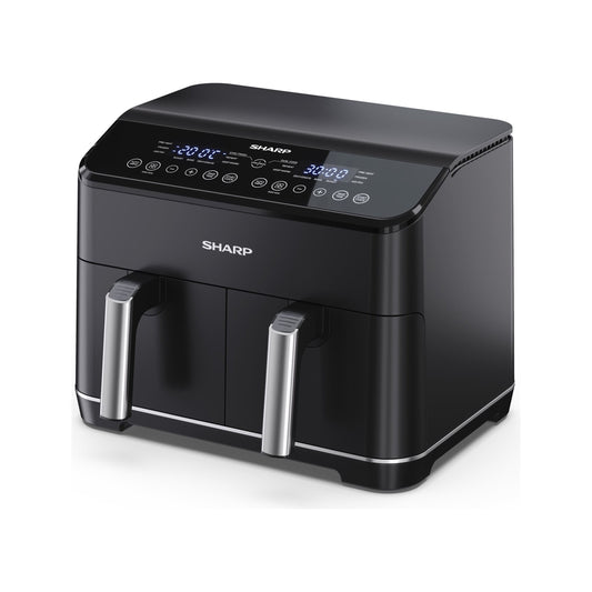 Sharp | Friteuse à air | AF-GD82AE-B | Puissance 1800 W | Capacité 8 L | Noir