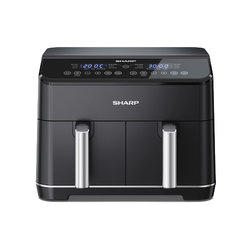 Sharp | Friteuse à air | AF-GD82AE-B | Puissance 1800 W | Capacité 8 L | Noir