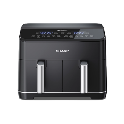 Sharp | Air Fryer | AF-GD82AE-B | Power 1800 W | Capacity 8 L | Black