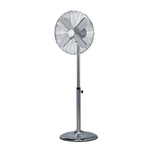 Ventilateur sur pied Ravanson WT-7040SN | 45 cm | 50 W | Acier inoxydable/Gris