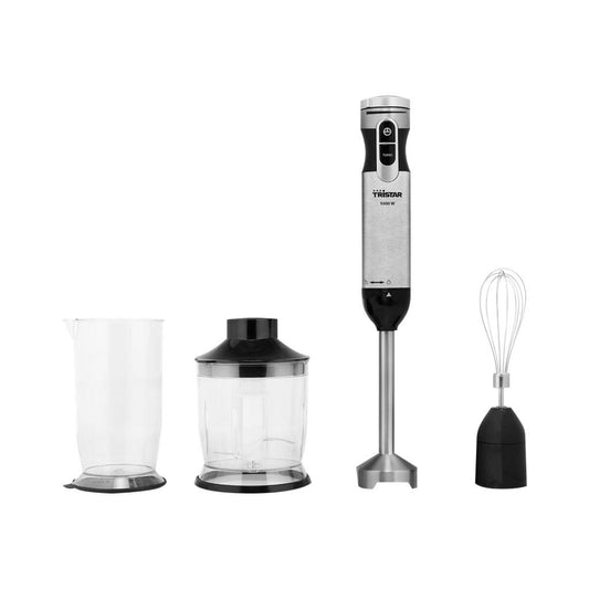 Tristar | Hand Blender Set | 1000 W | Stainless Steel/Black