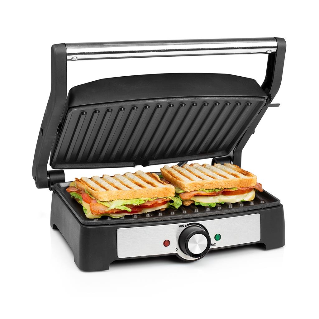 Tristar Contact Grill | PD-8916 | Table | 1500 W | Stainless Steel/Black
