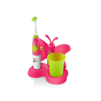 ETA | Toothbrush with water cup and holder | Sonetic ETA129490070 | Battery operated | For kids | Number of brush heads included 2 | Number of teeth brushing modes 2 | Pink