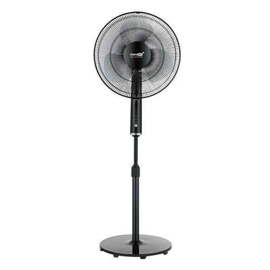 Standart | FS40-21MR | Ventilateur sur pied | 40 cm | 40 W | Télécommande | Minuteur | Noir
