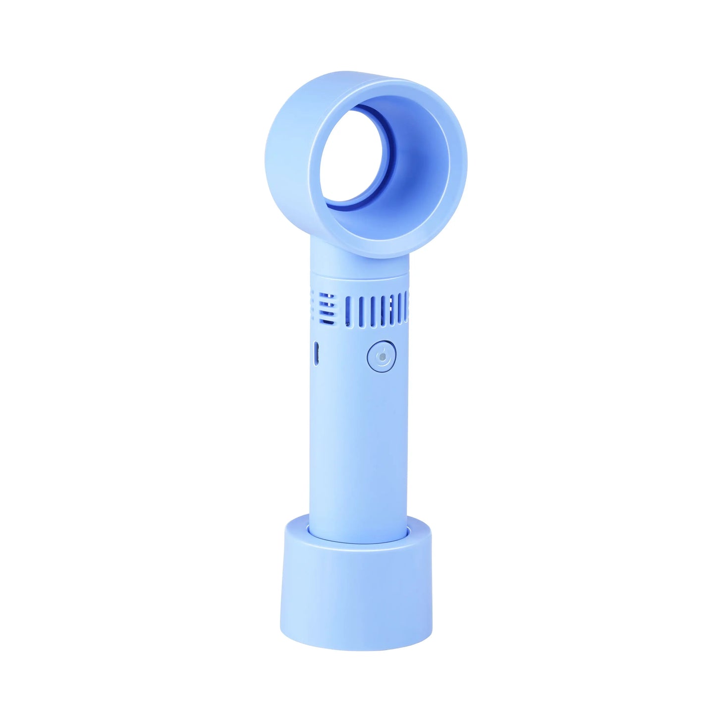 Lifetime Air | Ventilateur de table sans pales | 3 W | Rechargeable USB-C | 3 vitesses | Bleu