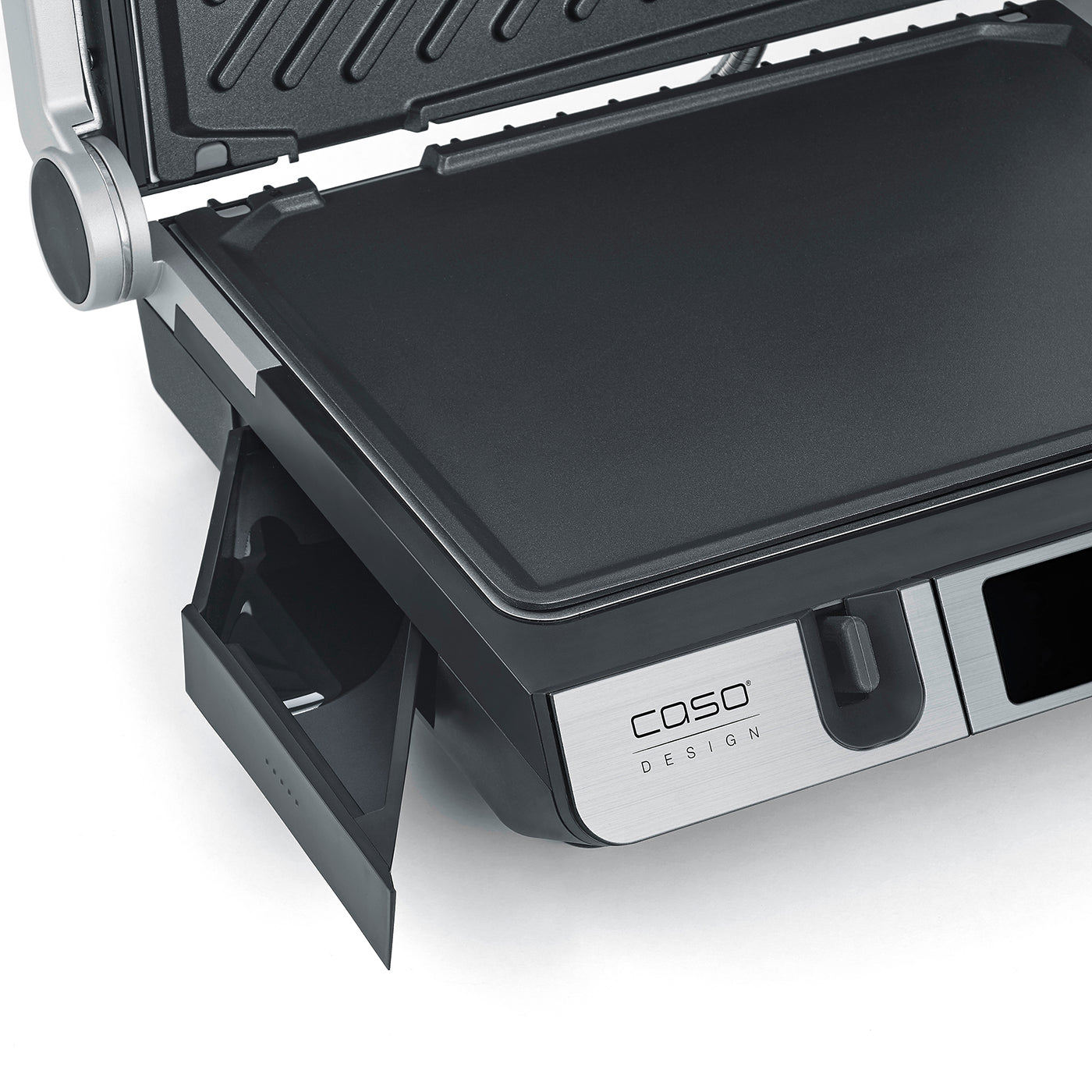 Caso Double Contact Grill with Thermocontrol | SteakMaster Pro | Contact grill | 2000 W | Stainless Steel/Black