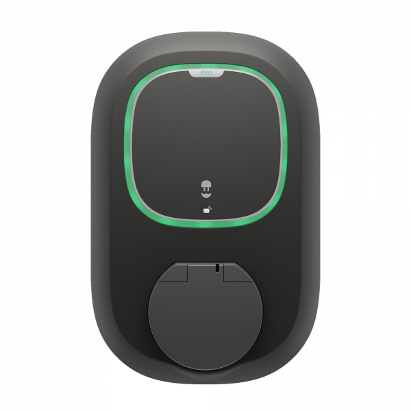 Wallbox Socket | Pulsar Pro | 22 kW | Wi-Fi, 4G, Ethernet, Bluetooth | Black