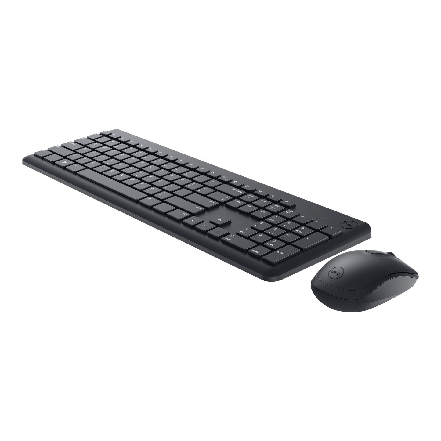Dell | Keyboard and Mouse | KM3322W | Keyboard and Mouse Set | Batteries included | US | Black | Wireless connection