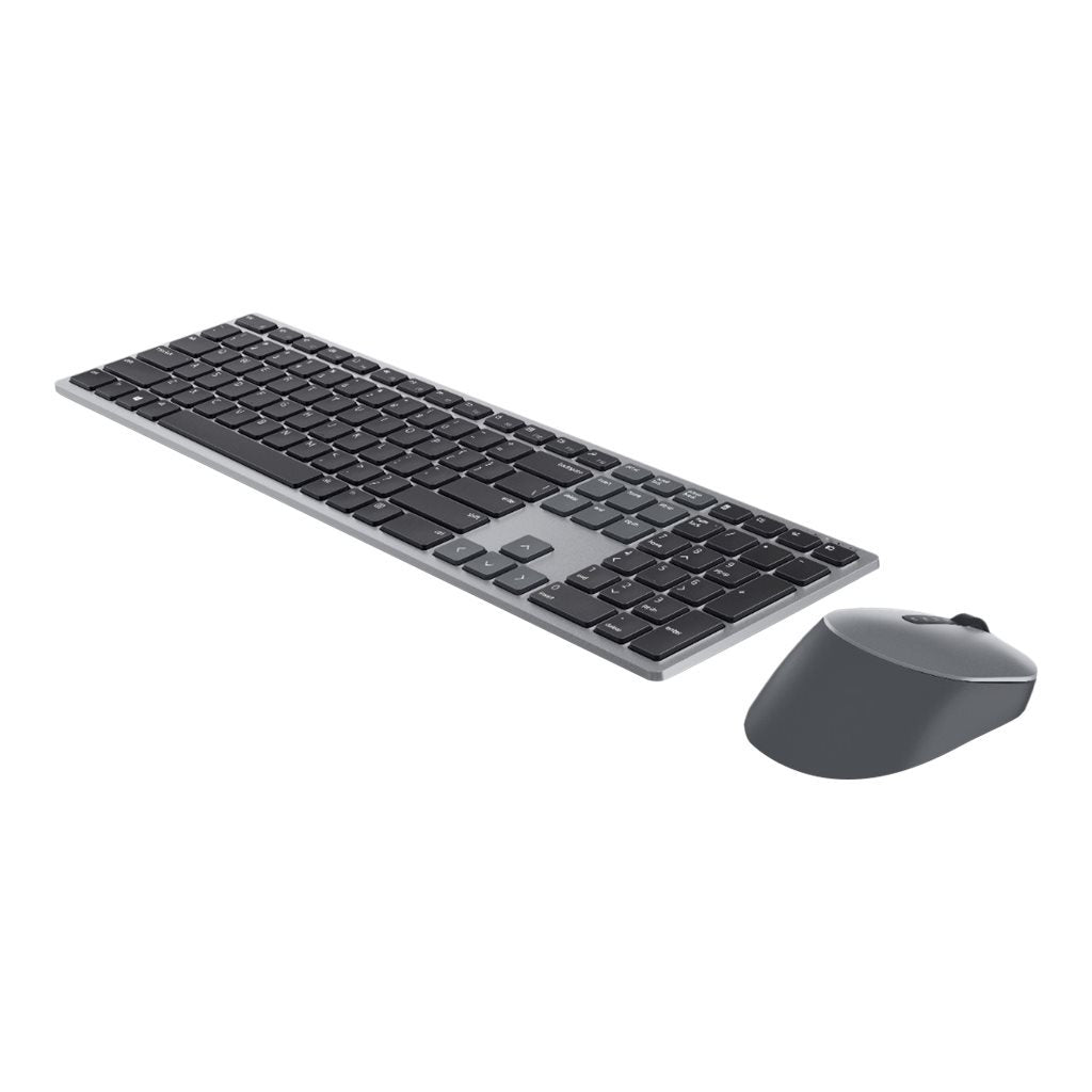 Dell | Premier Multi-Device Keyboard and Mouse | KM7321W | Keyboard and Mouse Set | Batteries included | US | Titan grey | Wireless connection