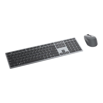 Dell | Premier Multi-Device Keyboard and Mouse | KM7321W | Keyboard and Mouse Set | Batteries included | US | Titan grey | Wireless connection