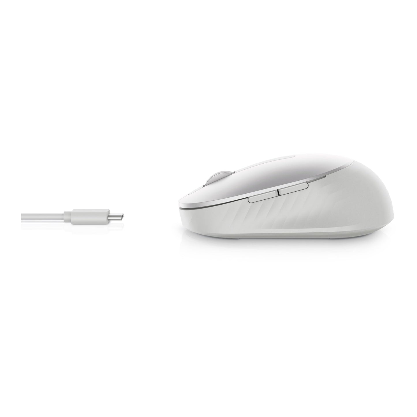 Dell | Premier Rechargeable Wireless Optical Mouse | MS7421W | 2.4GHz | Bluetooth 5.0 | Platinum silver