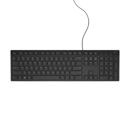 Dell | KB216 | Standard | Wired | Black