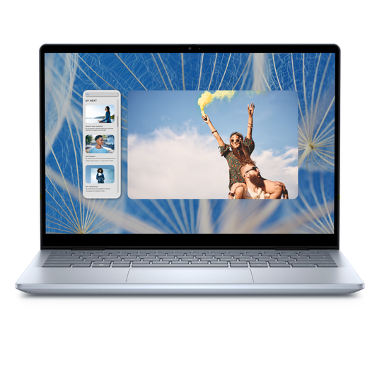 Dell Inspiron 14 2in1 | Ice Blue | 14 " | Touchscreen | FHD+ | 1920 x 1200 | Intel Core 7 | 150U | 16 GB | DDR5 | 1000 GB