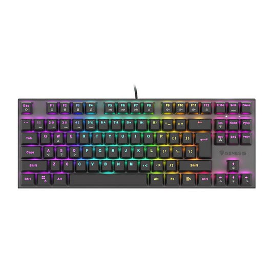 Genesis | THOR 303 TKL | Black | Mechanical Gaming Keyboard | Wired | RGB LED light | US | USB Type-A