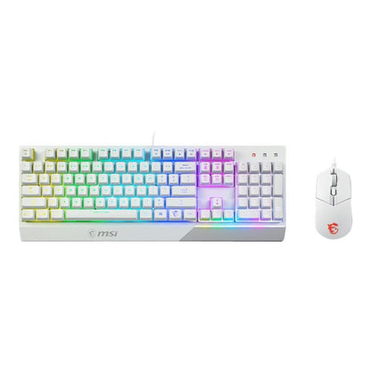 MSI | Vigor GK30 COMBO WHITE | Keyboard and Mouse Set | Wired | Mouse included | US