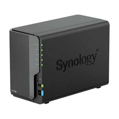 Synology DiskStation | DS225+ | Intel Celeron | J4125 | 2 Go | DDR4 | Noir