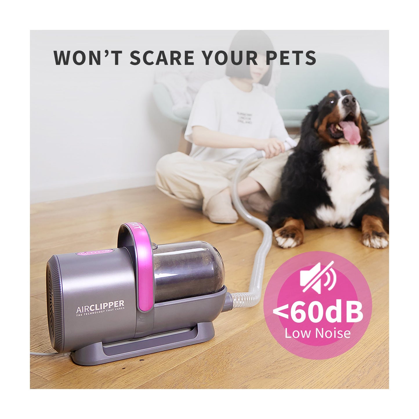 PETKIT | Air Clipper Pet Grooming Vacuum Kit 5in1 | LM4