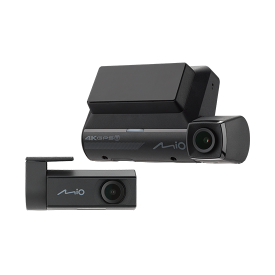 Mio | Dual Car Dash Camera | MiVue 955WD | 4K | GPS | Wi-Fi | Dash cam | Audio recorder
